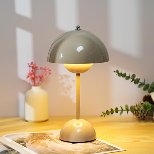 Flowerbud – Touch-styrd Bordslampa i Modern Svampdesign