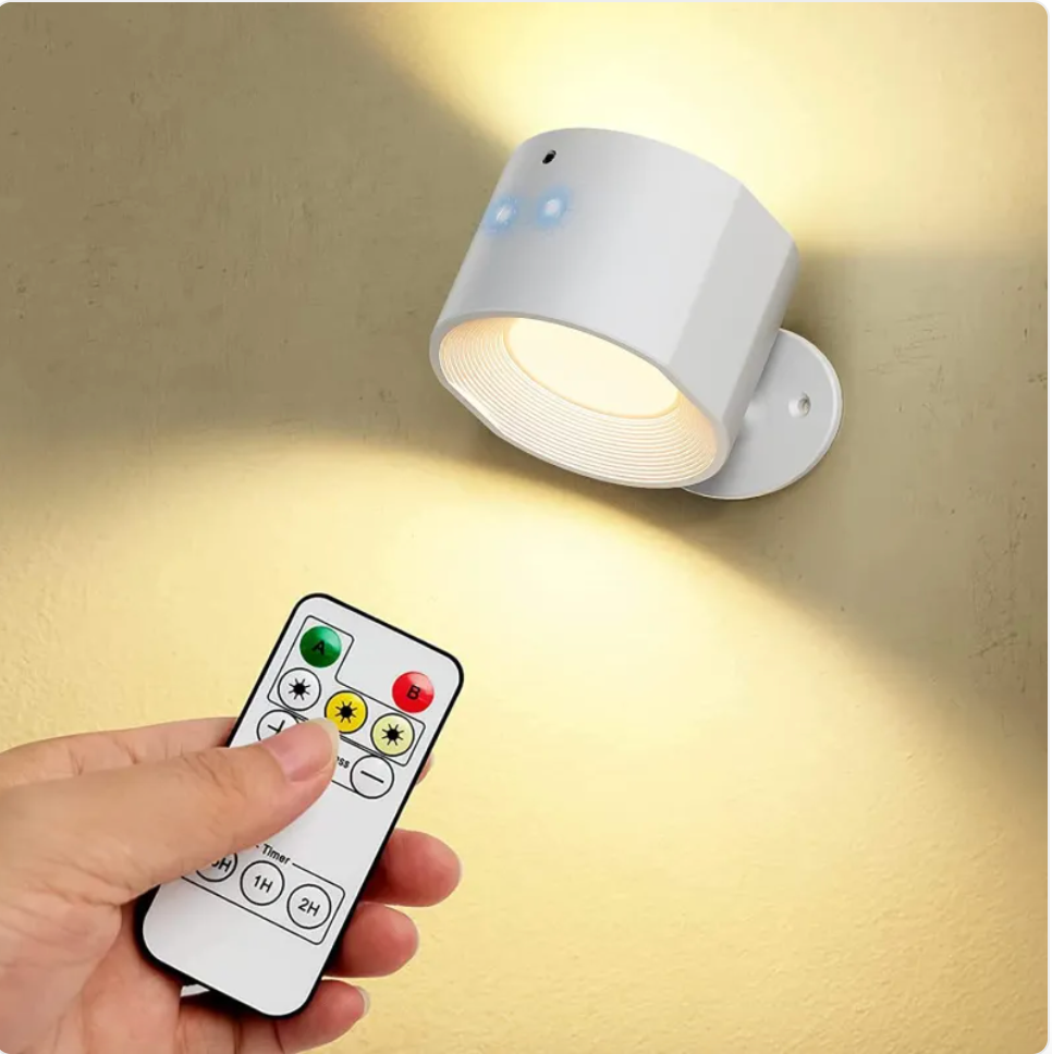 Halmstad – Smart Magnetic LED Wall Lamp with Remote Control