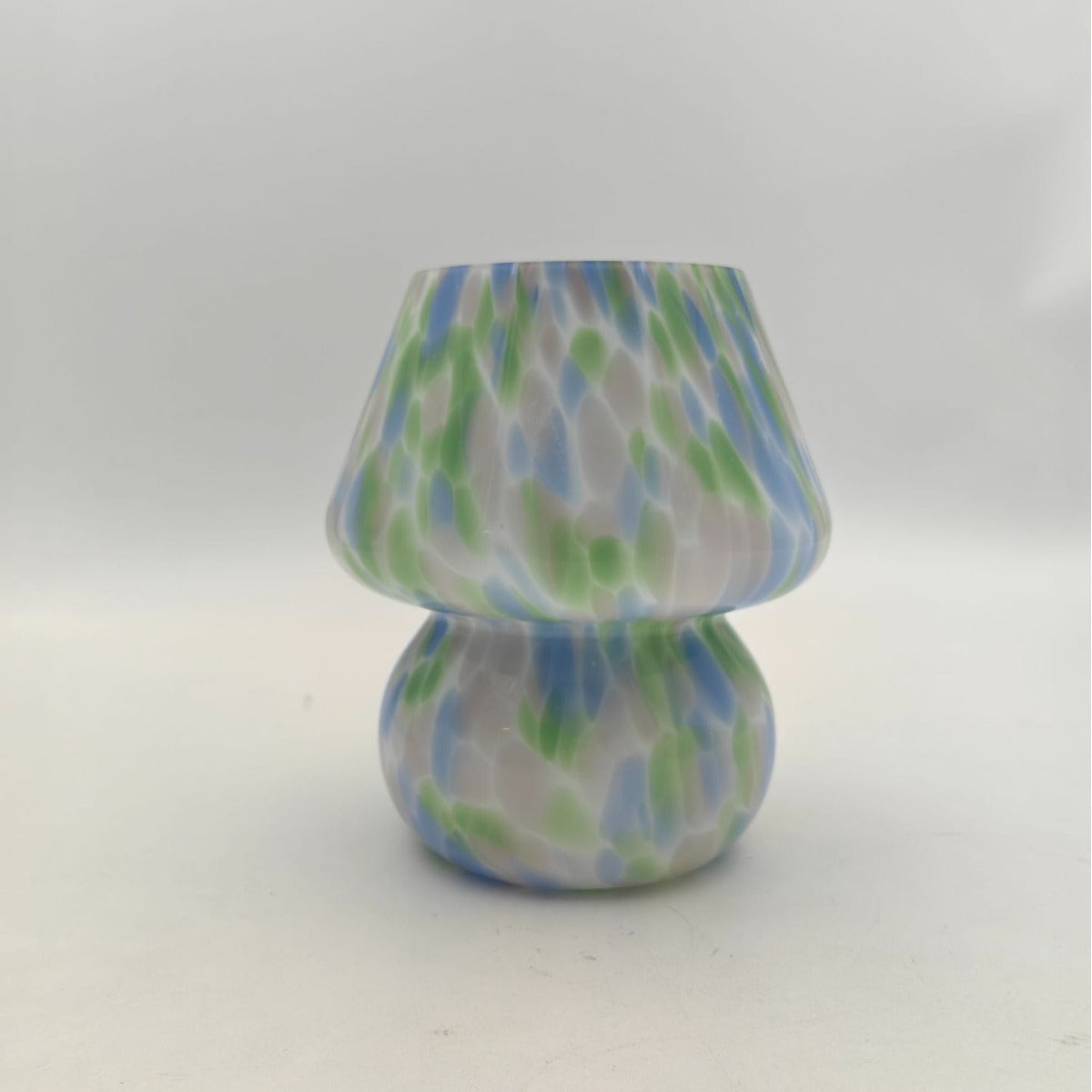 Picasso – Konstnärlig Fläckig Mushroom-lampa i Glas