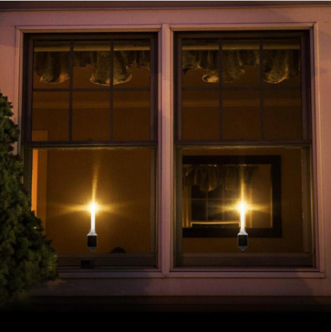 Glowy – Solcellsdriven LED-lampa med sugpropp för fönster & trädgård
