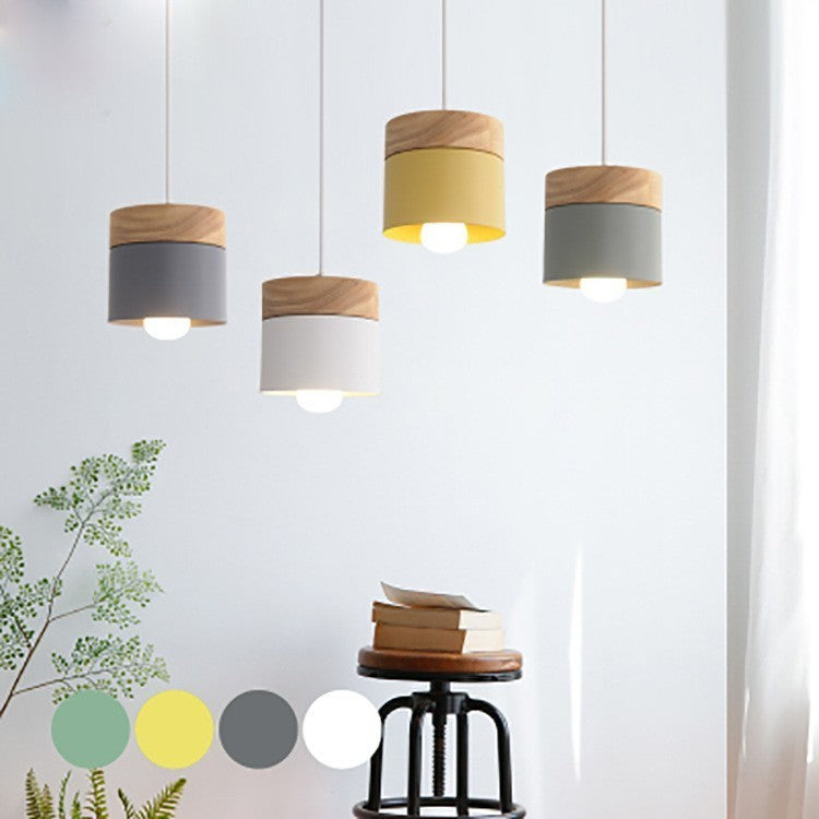 Stockholm – Modern taklampa i solid ek & metall