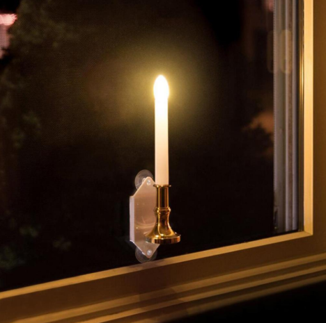 Glowy – Solcellsdriven LED-lampa med sugpropp för fönster & trädgård