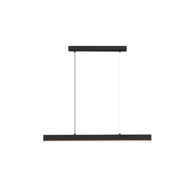 Helsingfors – Copper & Wood Finish Linear Pendant Light