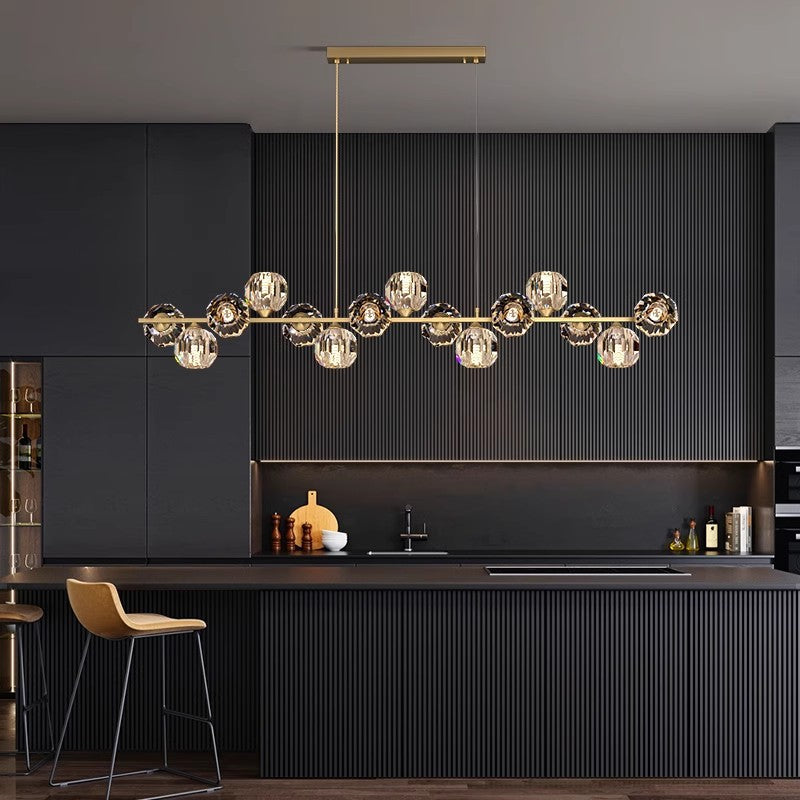 Orbital – Modern pendellampa med glasklot