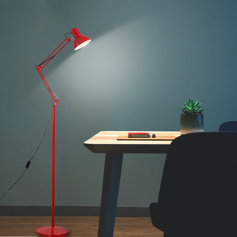 Sparrow – Justerbar Arkitekt-golvlampa i Industriell Stil