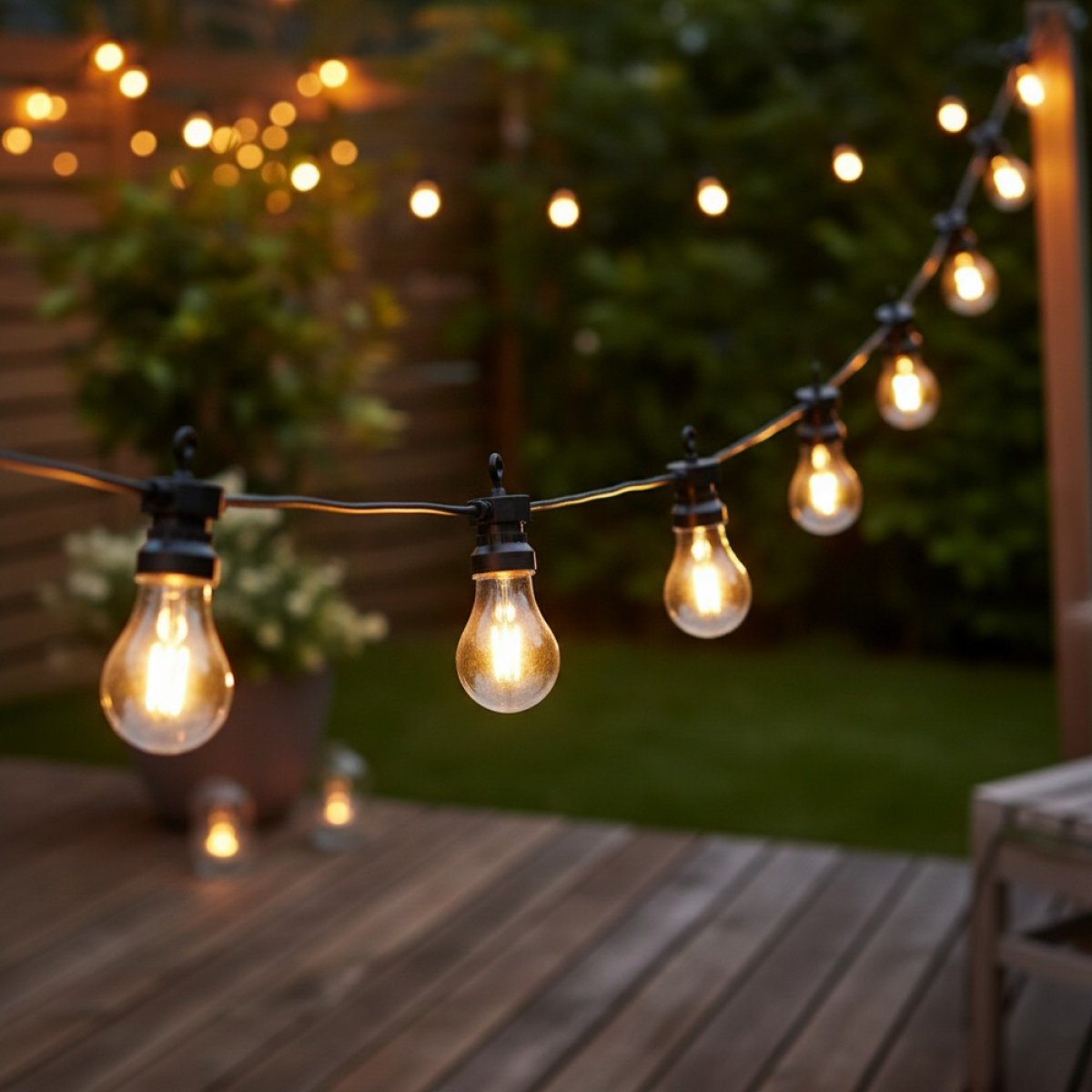 Gala – Okrossbar LED-ljusslinga för Utomhusbruk (IP65)