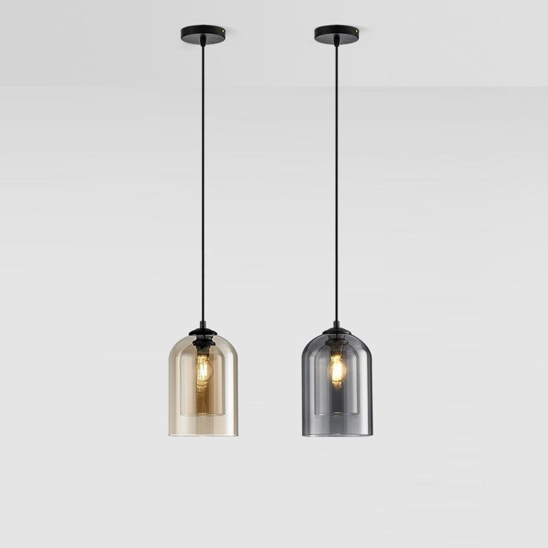 Glint – Nordisk Minimalistisk Takpendel i Glas och Legering (IP65)