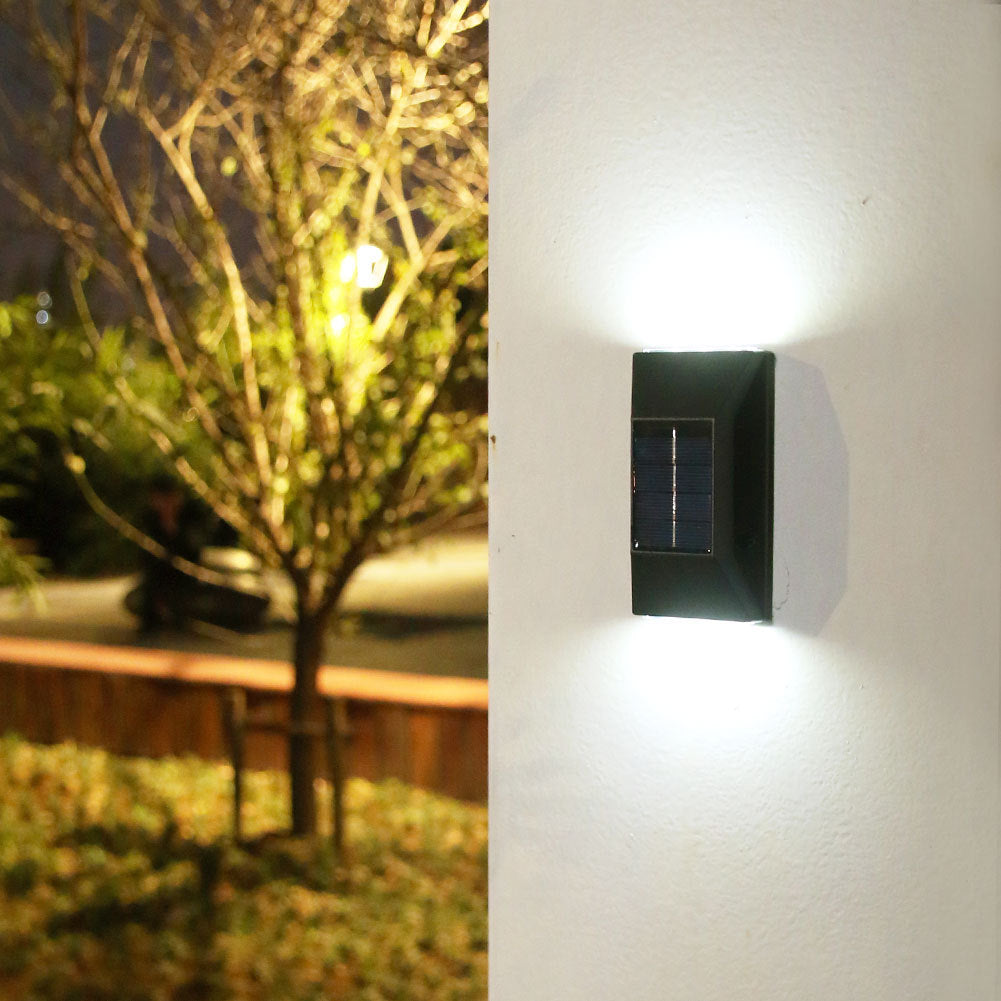 Glimmer – Solcellsdriven Utomhusvägglampa med IP65 & Lång Drifttid