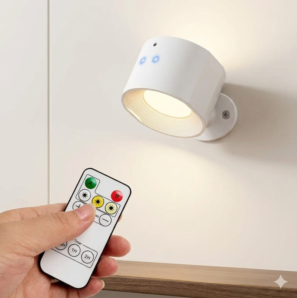 Halmstad – Smart Magnetic LED Wall Lamp with Remote Control