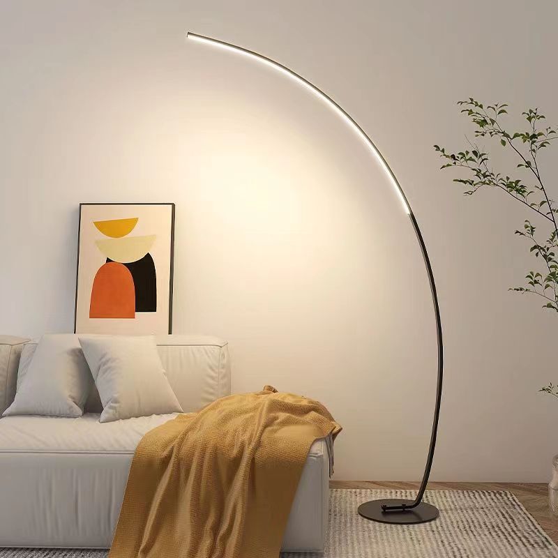 Arc – Bågformad Designer-golvlampa med Steglös Dimring