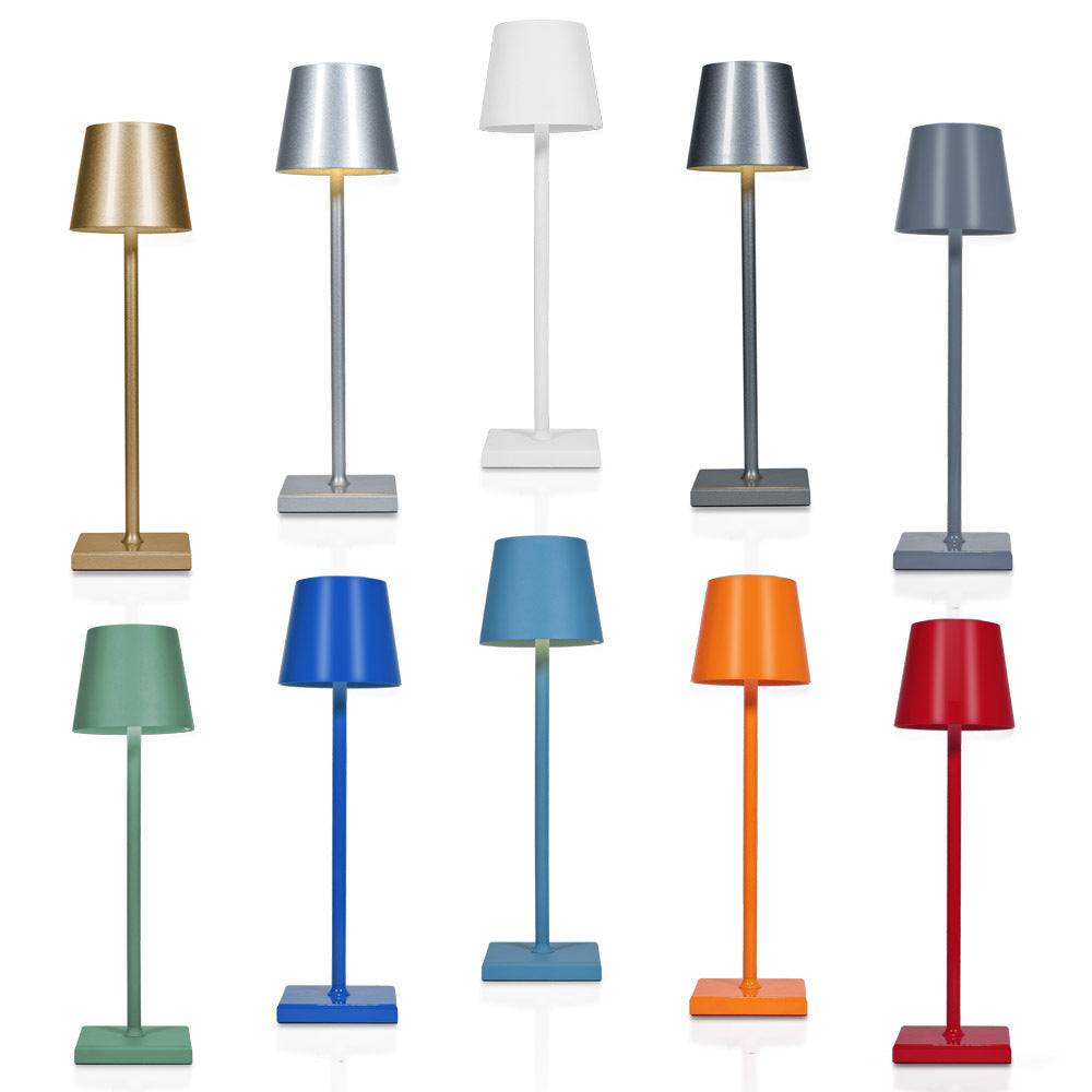 Sarek – Modern Arkitektonisk Bordslampa i Gjutjärnsfinish