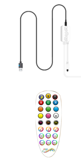 Pixel – Symphony Smart RGB Corner Lamp with Bluetooth & App Control