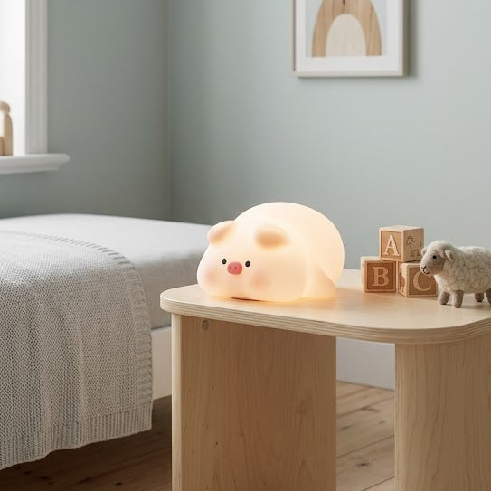 Lumi – Sleepig Kawaii nattlampa i mjuk silikon