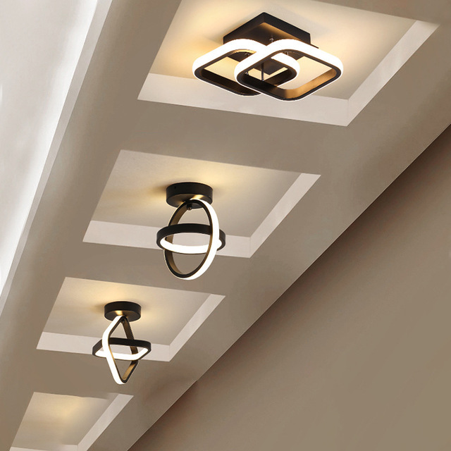 Orbit – Modern LED-taklampa med Geometriska Ringar
