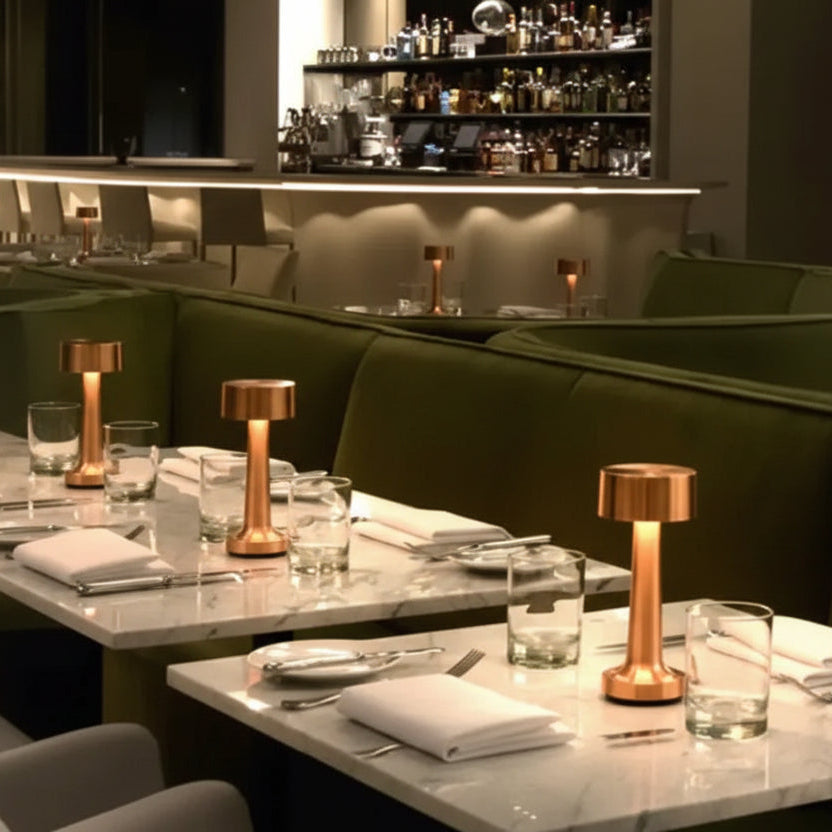 Metropol – Cordless & Rechargeable Restaurant Lamp