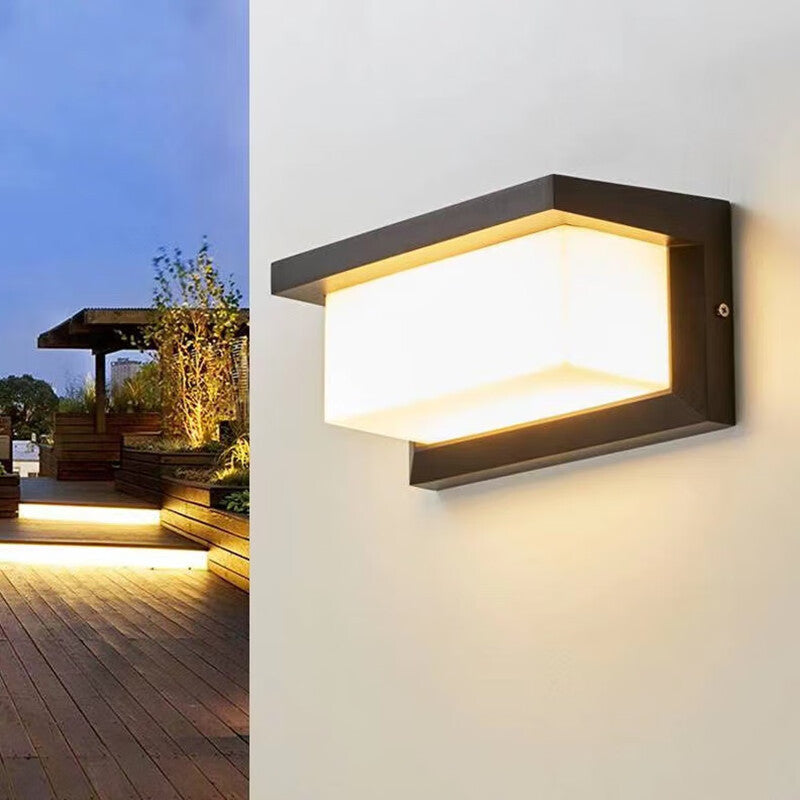 Horizon – Modern LED-vägglampa för Fasad & Entré (18W/30W)