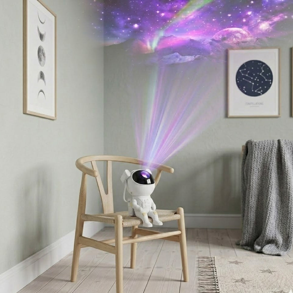 Apollo – Smart astronautprojektor med Bluetooth-högtalare och appstyrning