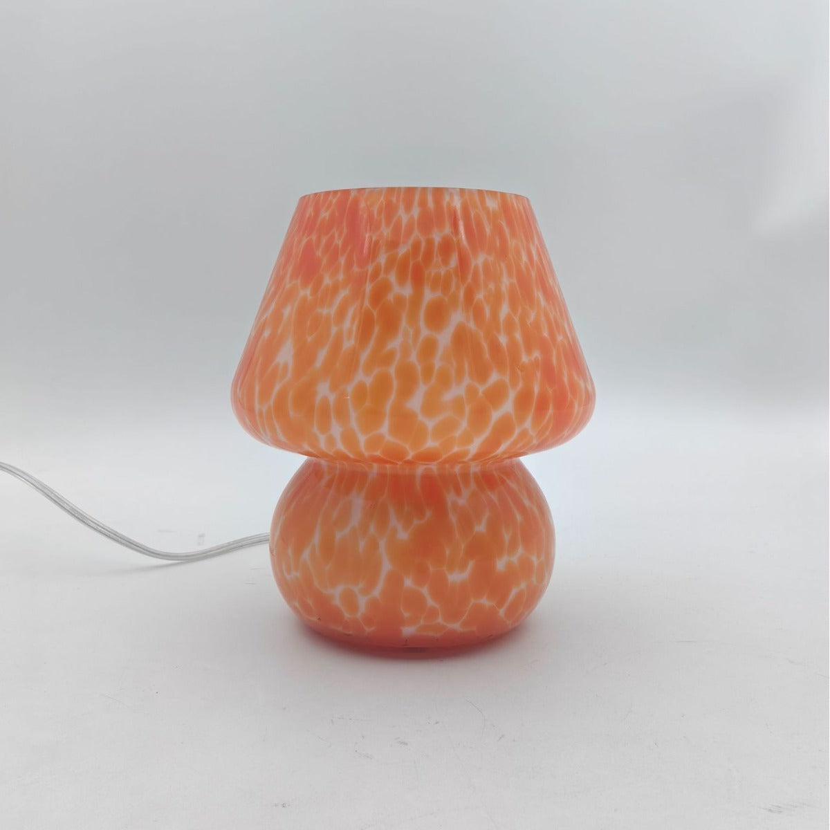 Picasso – Konstnärlig Fläckig Mushroom-lampa i Glas